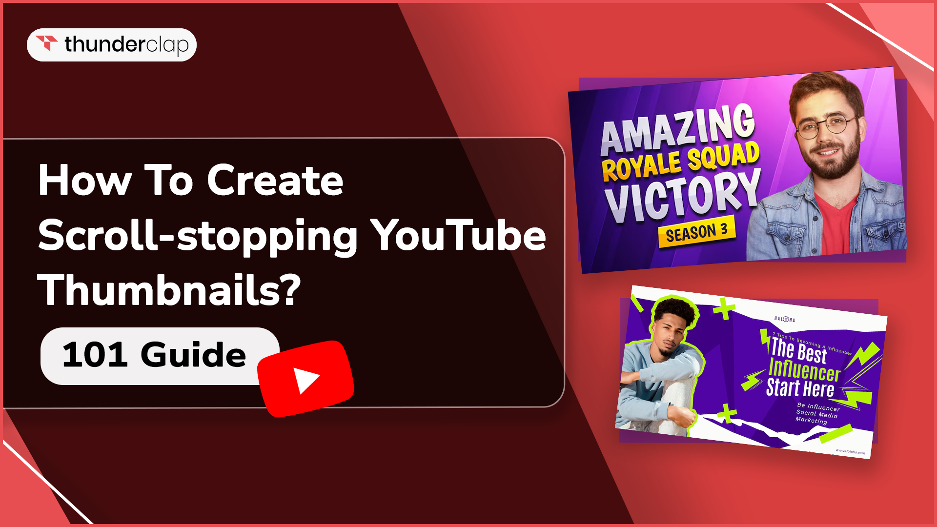 How To Create Scroll stopping YouTube Thumbnails Guide
