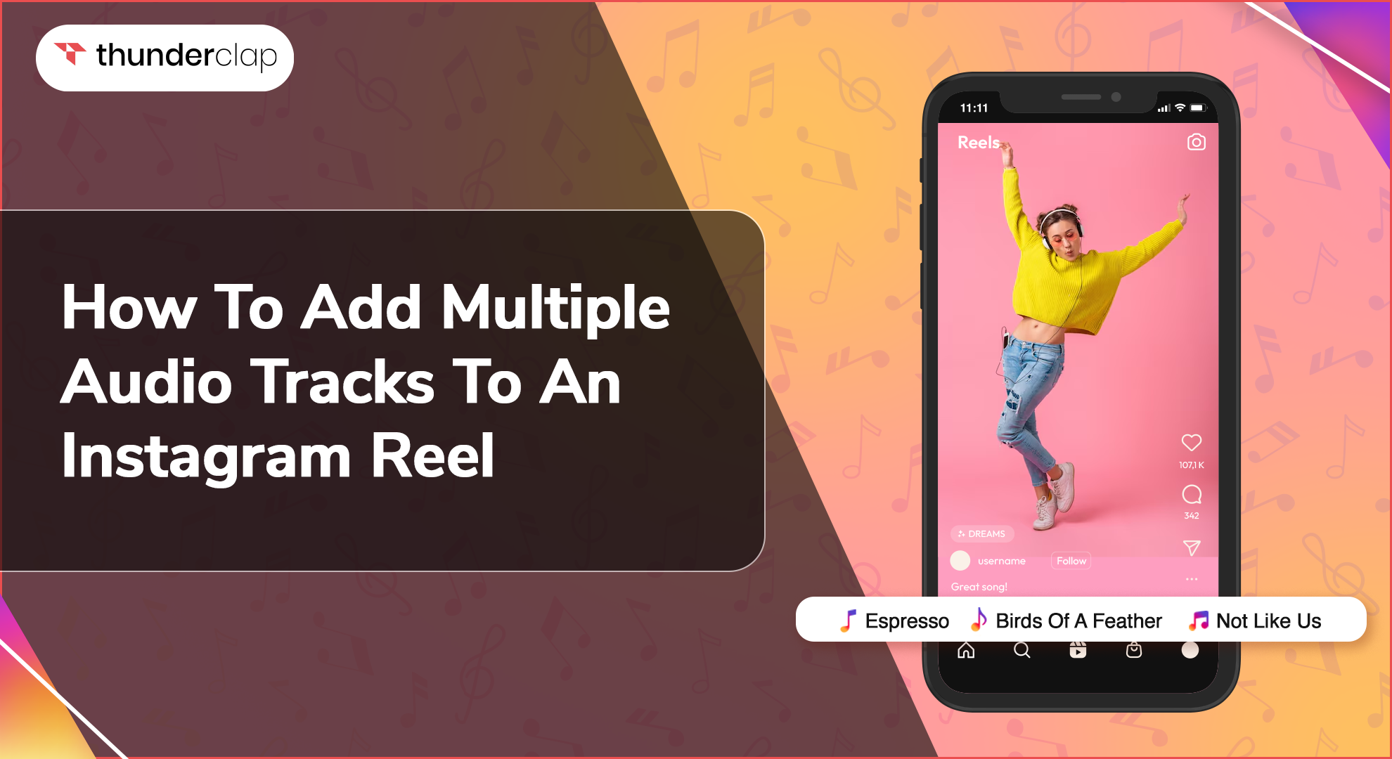 How To Add Multiple Audio Tracks To An Instagram Reel
