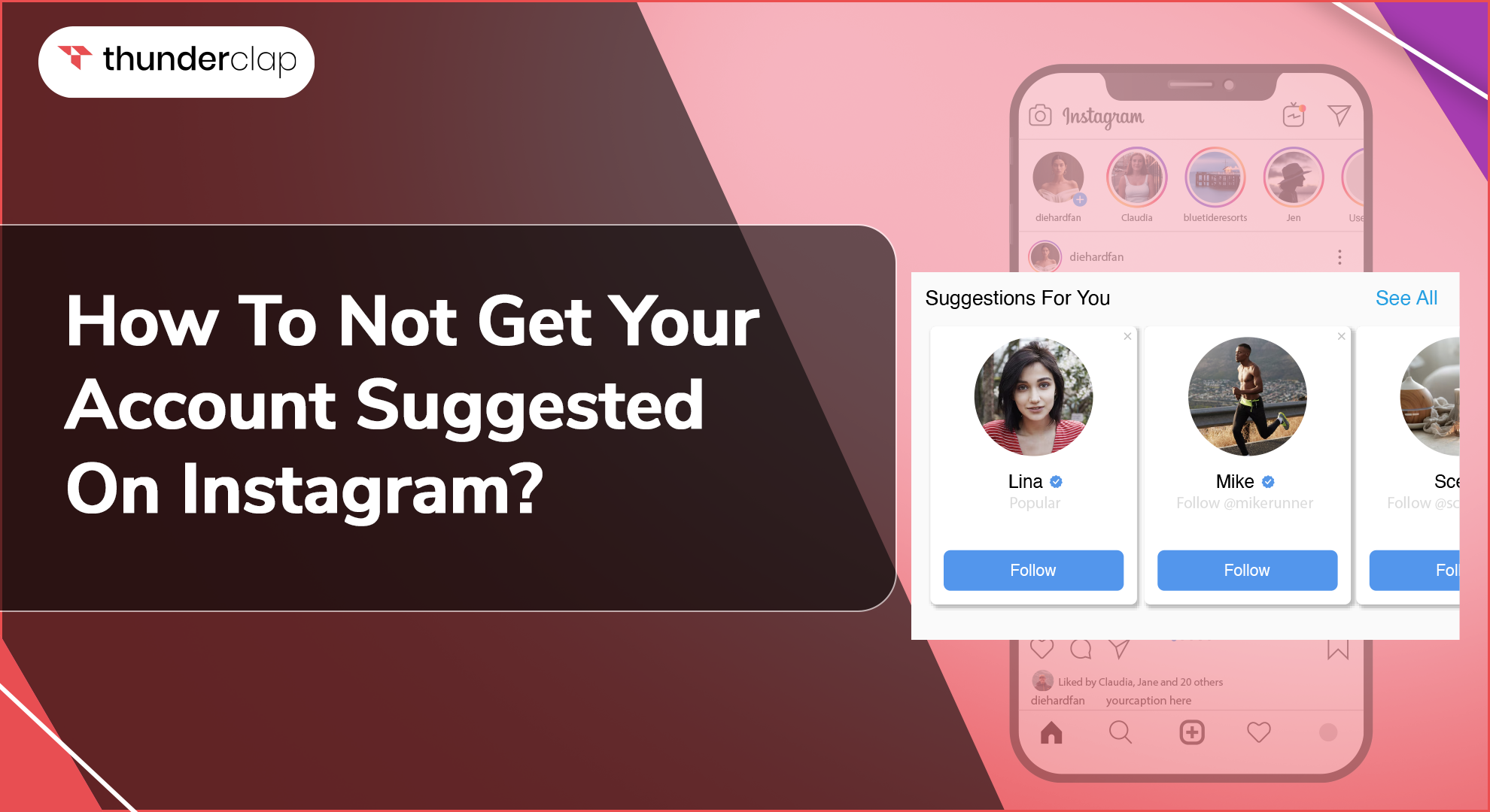 How To Not Get Your Account Suggested On Instagram