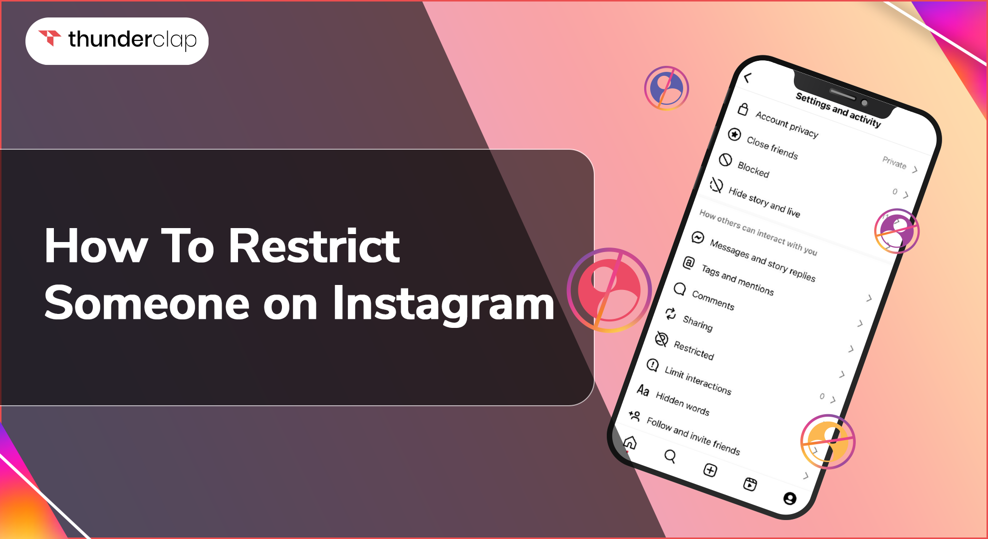 How To Restrict Someone on Instagram