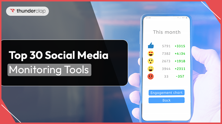 Top 30 Social Media Monitoring Tools for 2024