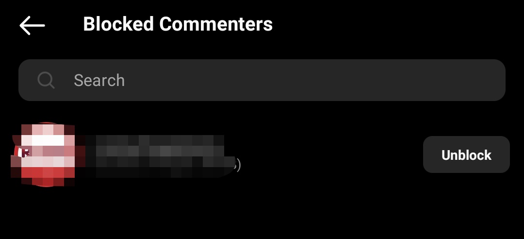 block comments from